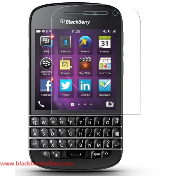 گلس ضدضربه بلک بری Q10