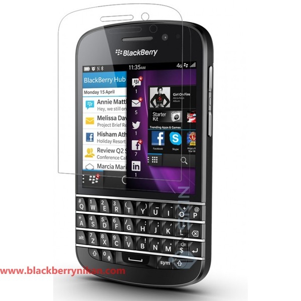 گلس ضدضربه بلک بری Q10