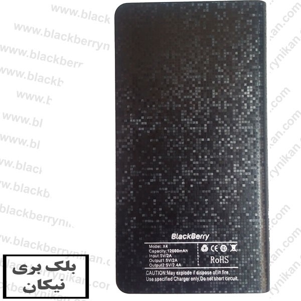 پاور بانک بلک بری BlackBerry Mobile Power Bank 12600mAh