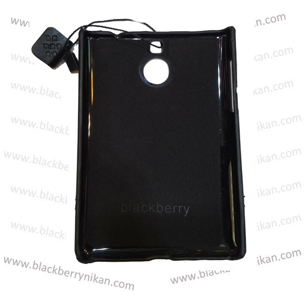 گارد چرمی لوگودار بلک بری Keyone
