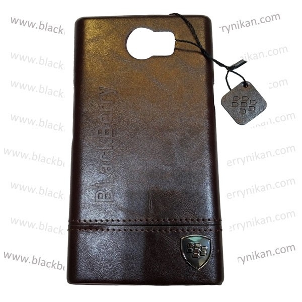 گارد چرمی لوگودار بلک بری Priv